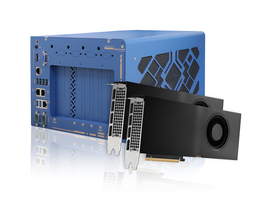 Nuvo Gc Industrial Grade Edge Ai Platform Supporting Dual Nvidia