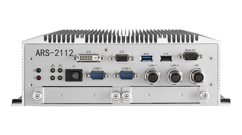 ARS-2110: Railway Certified Intel Atom E3845 Fanless Box PC - CoastIPC