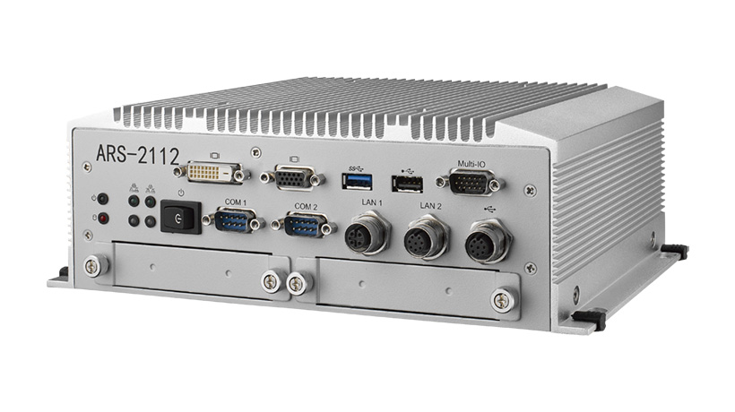 ARS-2110: Railway Certified Intel Atom E3845 Fanless Box PC - CoastIPC