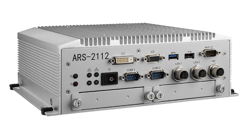 ARS-2110: Railway Certified Intel Atom E3845 Fanless Box PC - CoastIPC