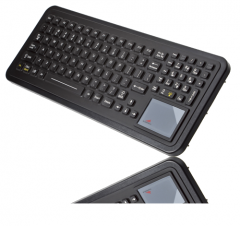 PM-102-TP iKey Panel Mount Keyboard with Touchpad