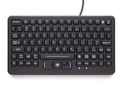 Industrial Keyboard with Emergency Key