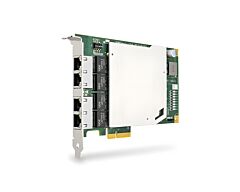 PCIe-PoE464at: 4-Port 5GBASE-T Ethernet 802.3at PoE+ Frame Grabber Card