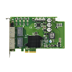 Advantech 4-port 10/100/1000 BaseT(X) 802.3af (PoE) Compliant, Ethernet ports