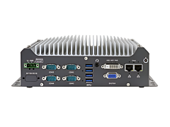 Nuvo-7501: Intel 9/8th-Gen Core i7/i5/i3 Compact Rugged Fanless Computer with 2x GbE and 6x COM