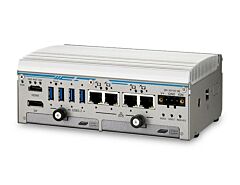 POC-764VR: Intel Core i3-N305 Fanless Surveillance System with 4x PoE+ and 2x 2.5” SSD Supporting RAID 0/1