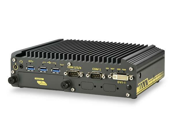 Nuvo-2610VTC Intel Elkhart Lake Atom x6425E In-Vehicle Computer with 4x M12  PoE+ ports and 15mm 2.5” HDD/SSD support - CoastIPC