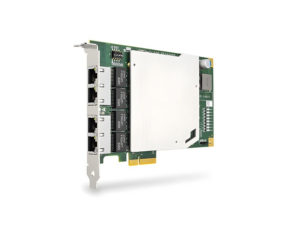 PCIe-PoE464at: 4-Port 5GBASE-T Ethernet 802.3at PoE+ Frame Grabber