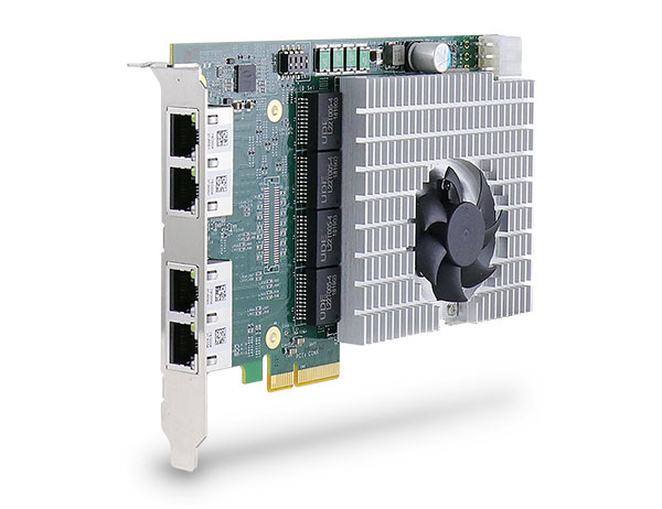 4-Port 5GBASE-T Ethernet 802.3at PoE+ Frame Grabber Card - CoastIPC