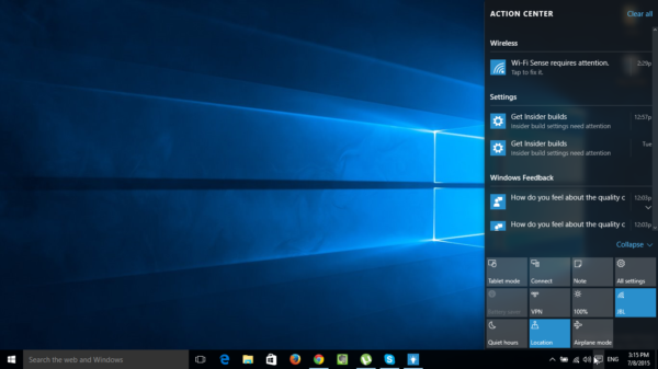 Getting Started in Windows 10