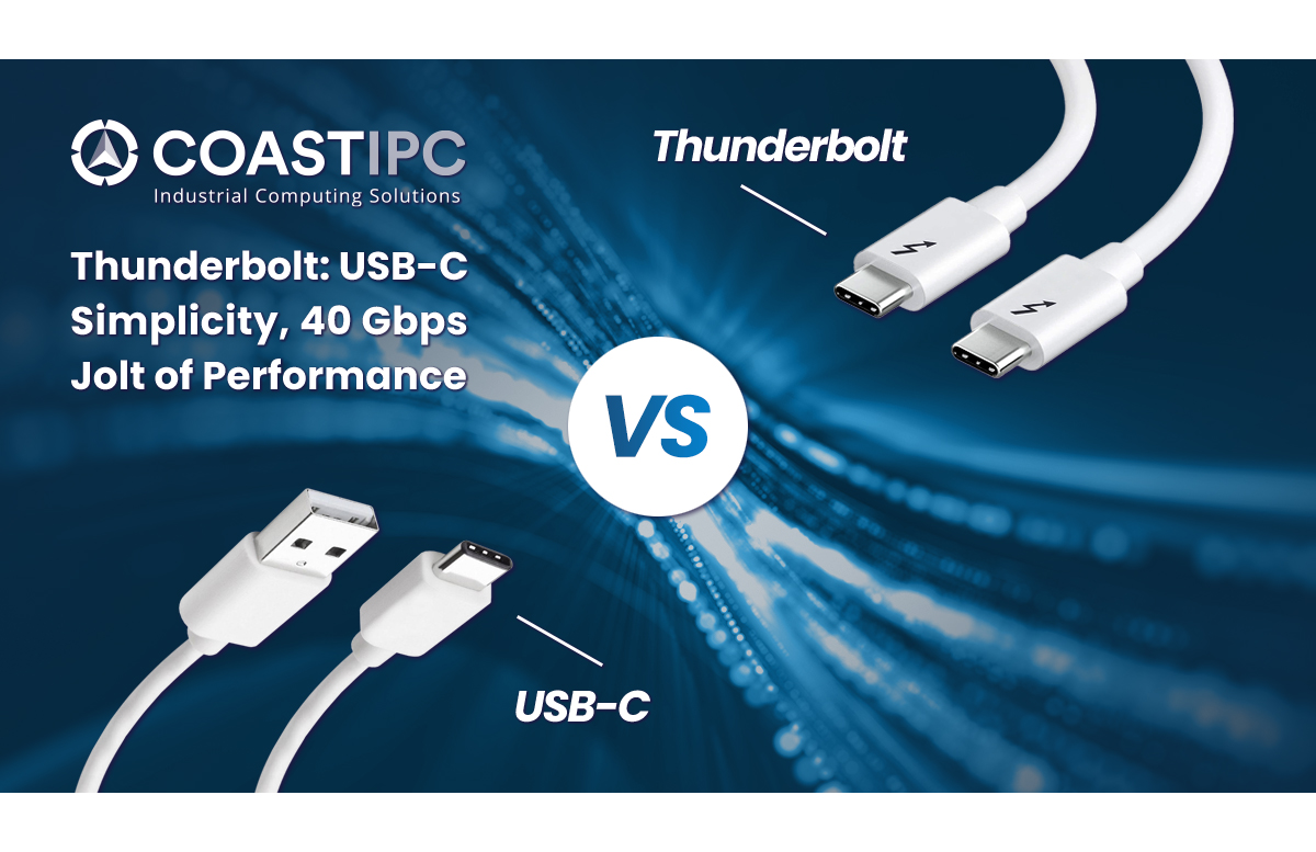 Thunderbolt: USB-C Simplicity with a Jolt of Performance