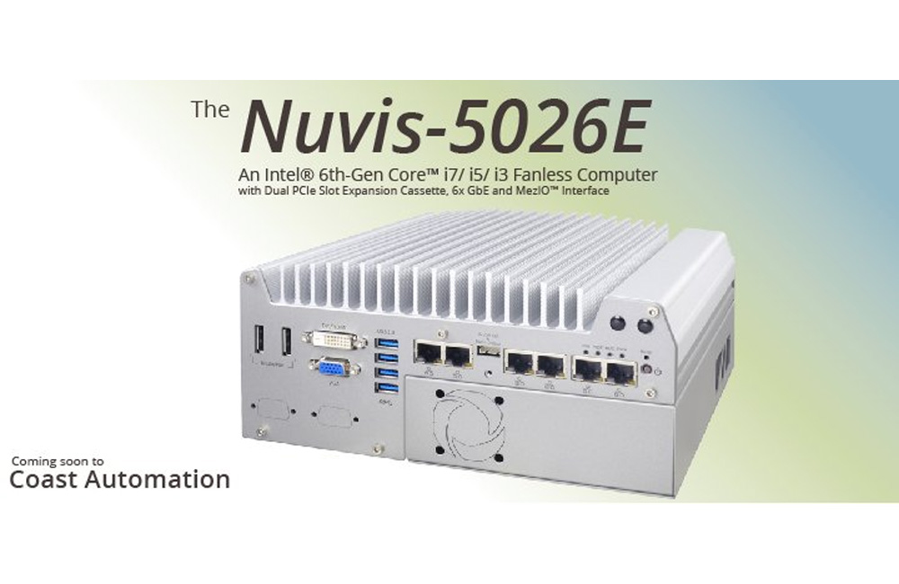 New from from Neousys: Nuvo-5026E